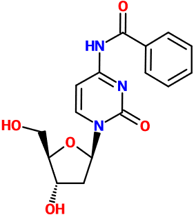MC081303 N4-Benzoyl-2'-deoxycytidine (图片) MC081303 N4-Benzoyl-2'-deoxycytidine